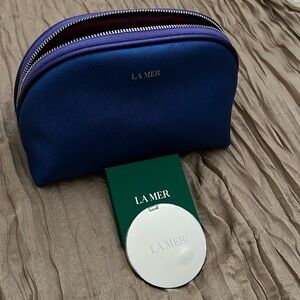 NEW La Mer Beauty Pouch & Mirror